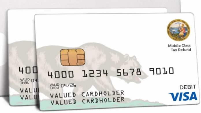 California Middle Class Tax Refund Card, California Middle Class Tax Refund, Tax Refund, California Tax Refund