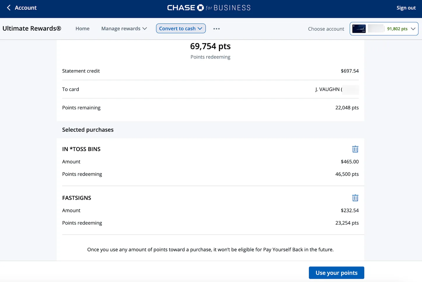 Chase Pay Yourself Back Q3 2026