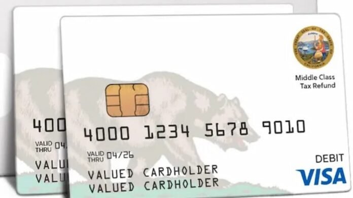 California Middle Class Tax Refund Card Activation California Middle Class Tax Refund Card Activation