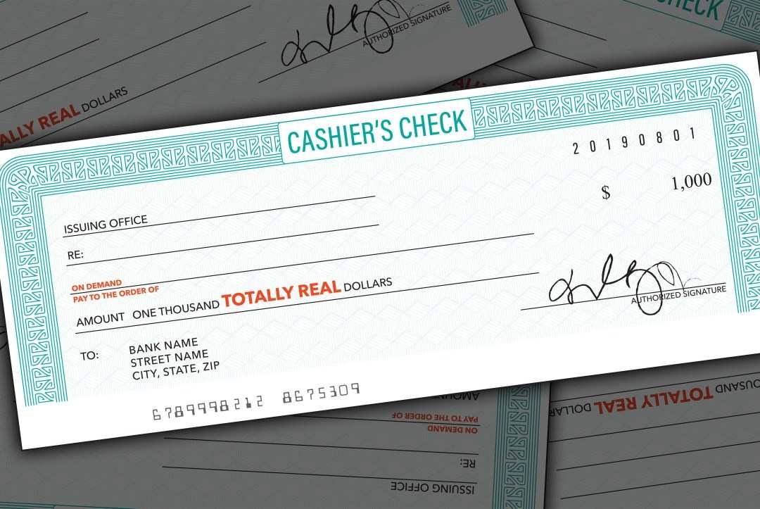 Cashier’s Check Guide 2026