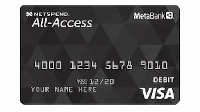 Netspend All-Access Card Activation